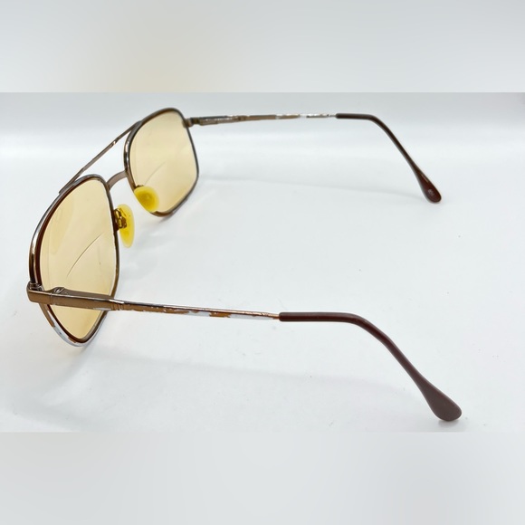 Vintage Logo Paris LM 233-1 Gold Pilot Sunglasses Frames Only - Picture 5 of 8